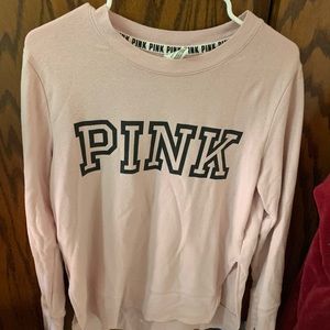 PINK crew neck sweater